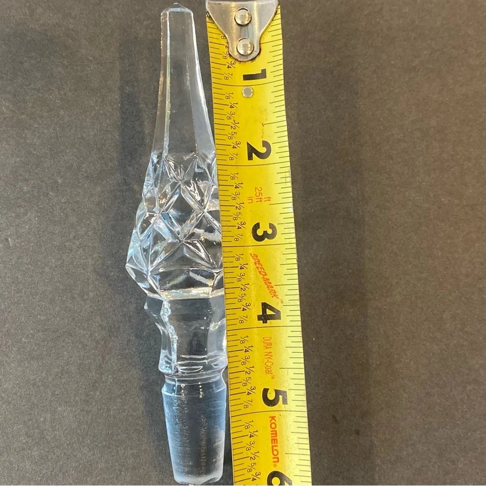 Vintage Princess House Liquor Decanter With Stopper 24% Lead Crystal, W. Germany